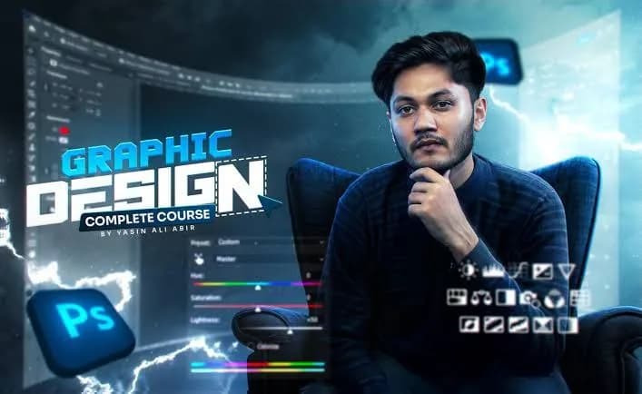 𝐂𝐨𝐮𝐫𝐬𝐞 𝐍𝐚𝐦𝐞 Graphic Design Complete Course Bundle