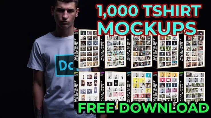 1000+ T-shirt Mockups