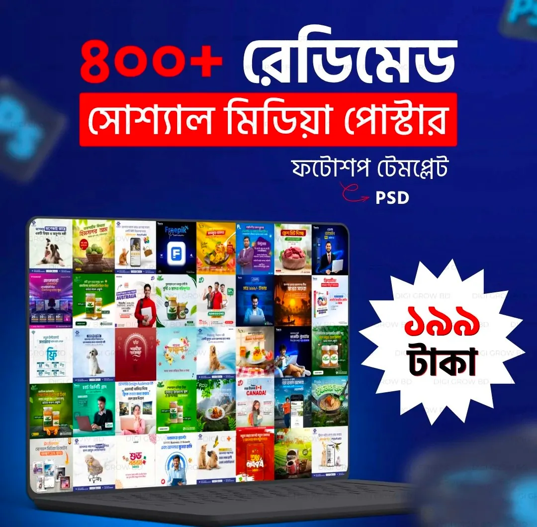 400+ Ready-made Editable Social Media Poster Design Templates: কী, কীভাবে ব্যবহার করবেন এবং কার জন্য useful