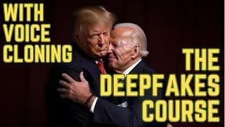 DeepFake and Voice Cloning Mastery - Machine Learning Made EASY price: 400$