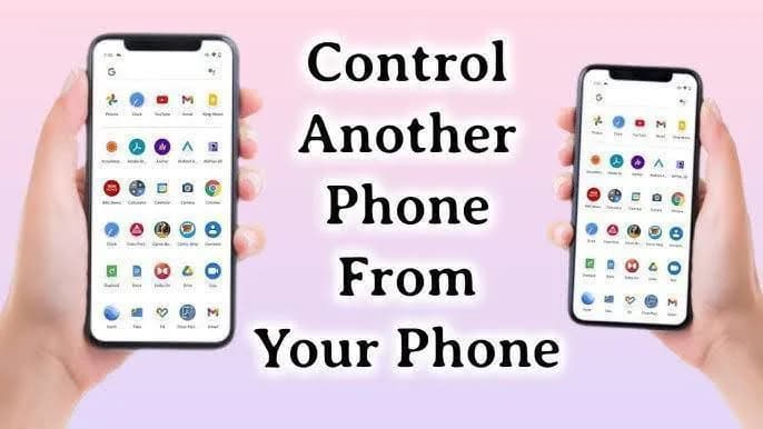HOW TO CONTROL OTHER PHONE WITH YOURS PHONE