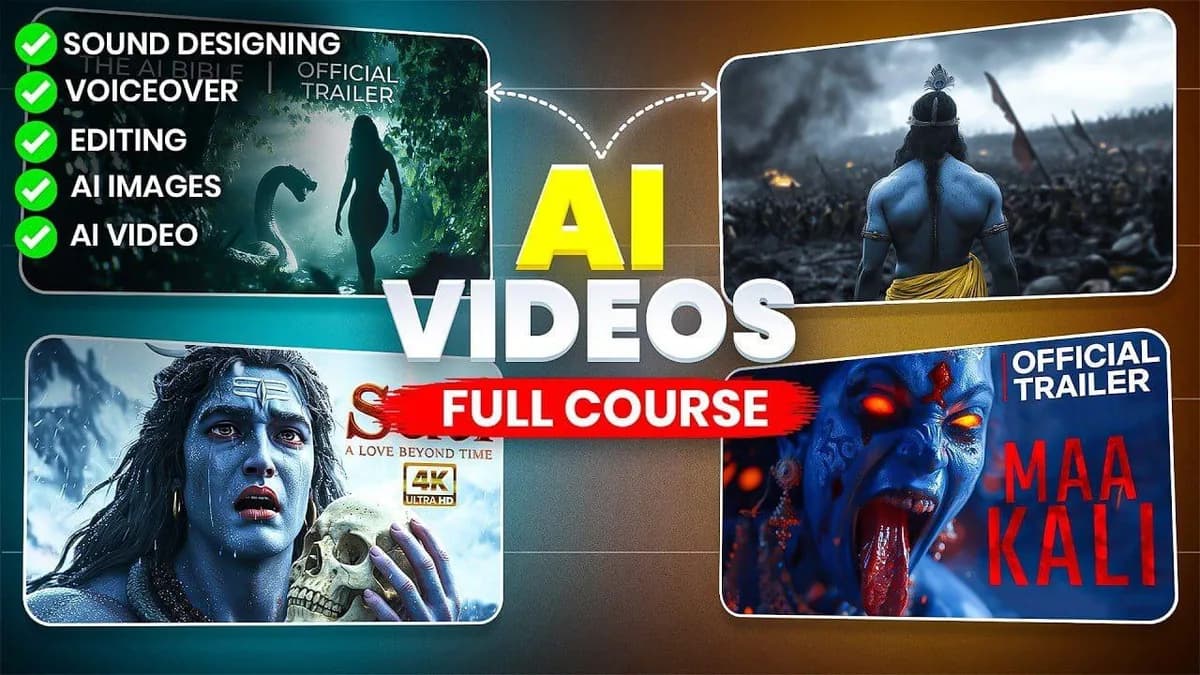 ❤️SHORT SPARKS — AI CINEMATIC TRAILER MASTERY: CREATING VIRAL AI-POWERED CINEMATIC TRAILERS ▶️