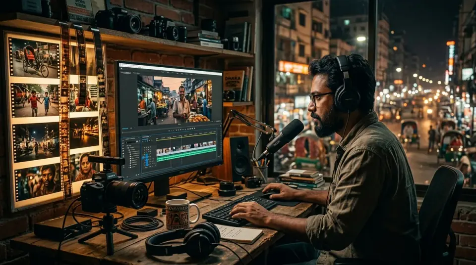 Video Editing & Storytelling by Voice of Dhaka